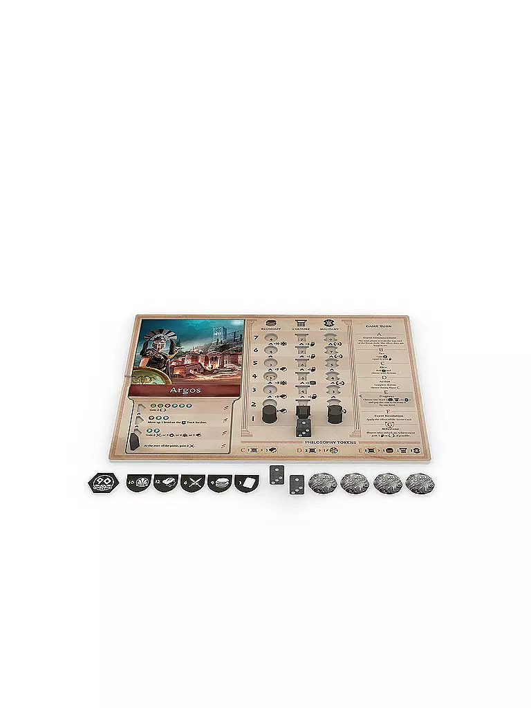 HUCH | Brettspiel - Khora | keine Farbe