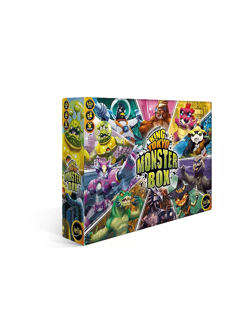 HUCH | Brettspiel - King of Tokyo - Monsterbox | keine Farbe