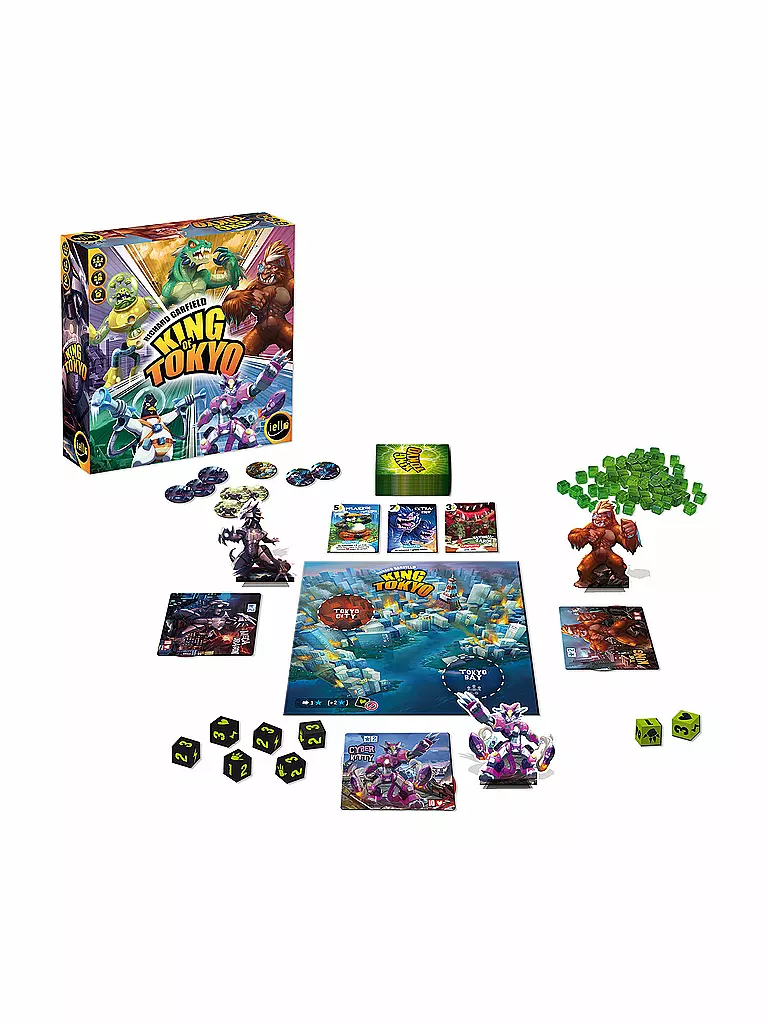 HUCH | Brettspiel - King of Tokyo | keine Farbe