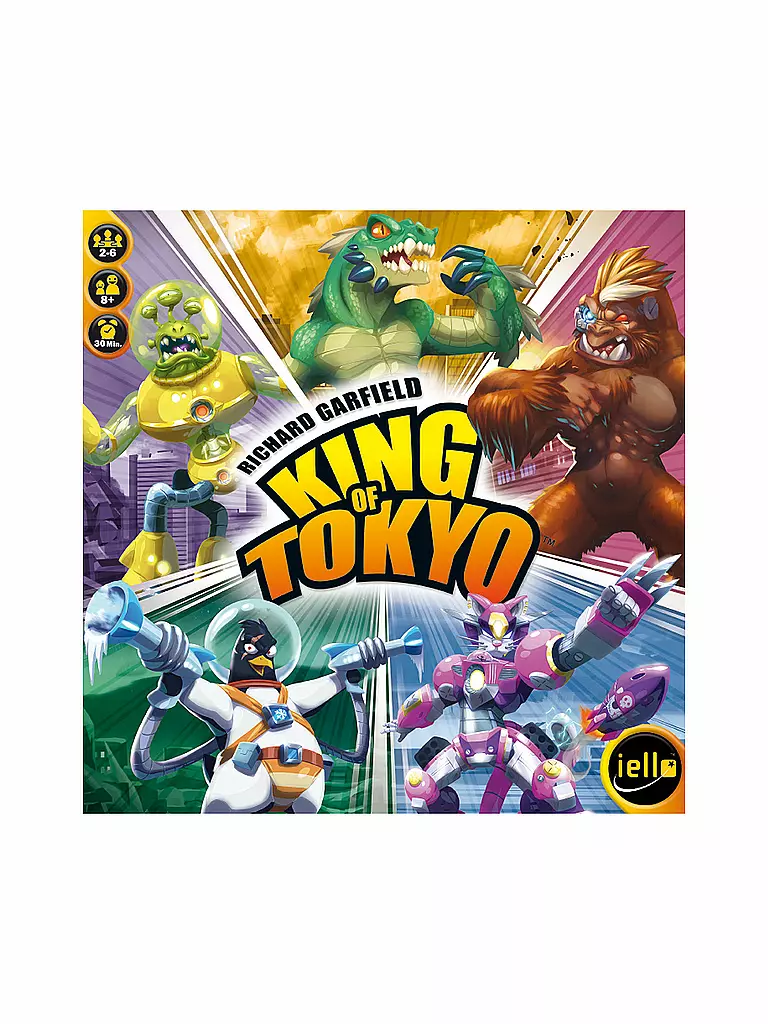 HUCH | Brettspiel - King of Tokyo | keine Farbe