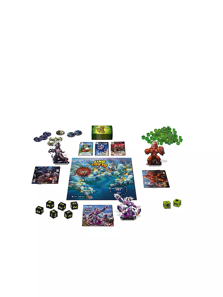 HUCH | Brettspiel - King of Tokyo | keine Farbe