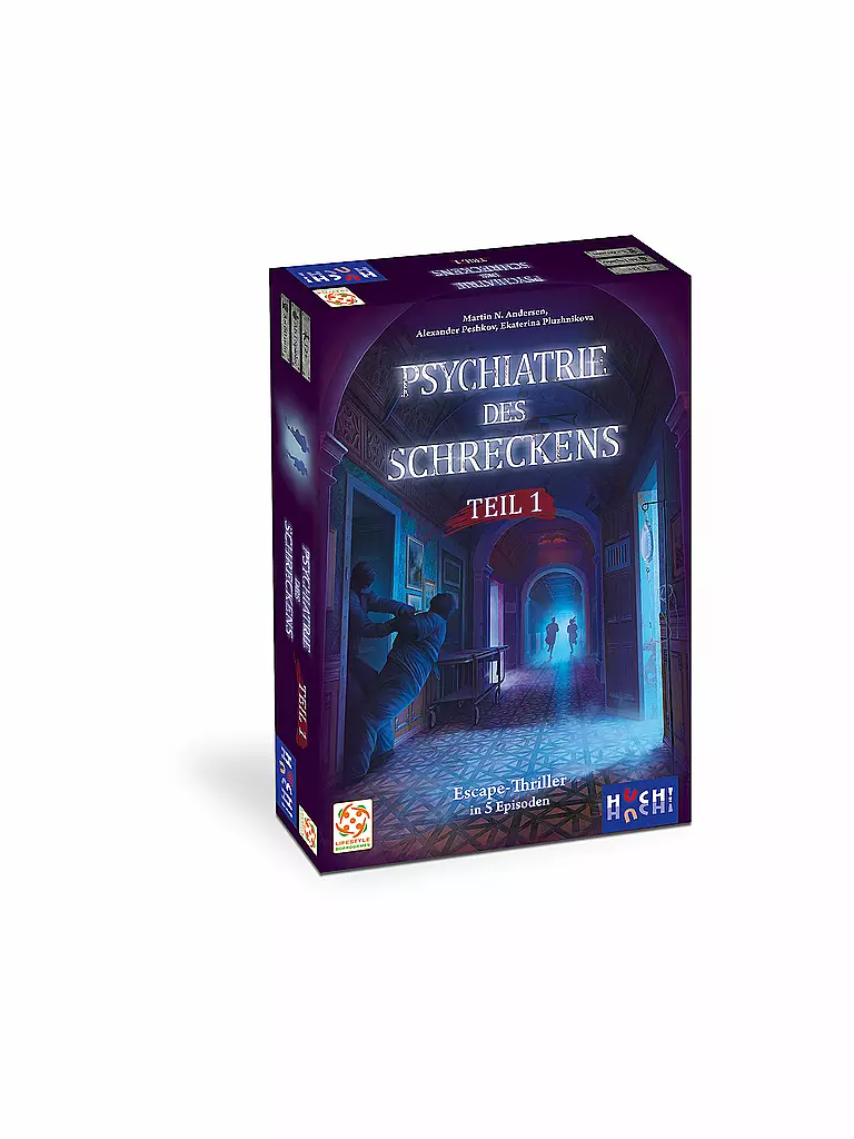 HUCH | Brettspiel - Psychiatrie des Schreckens Teil 1 | keine Farbe