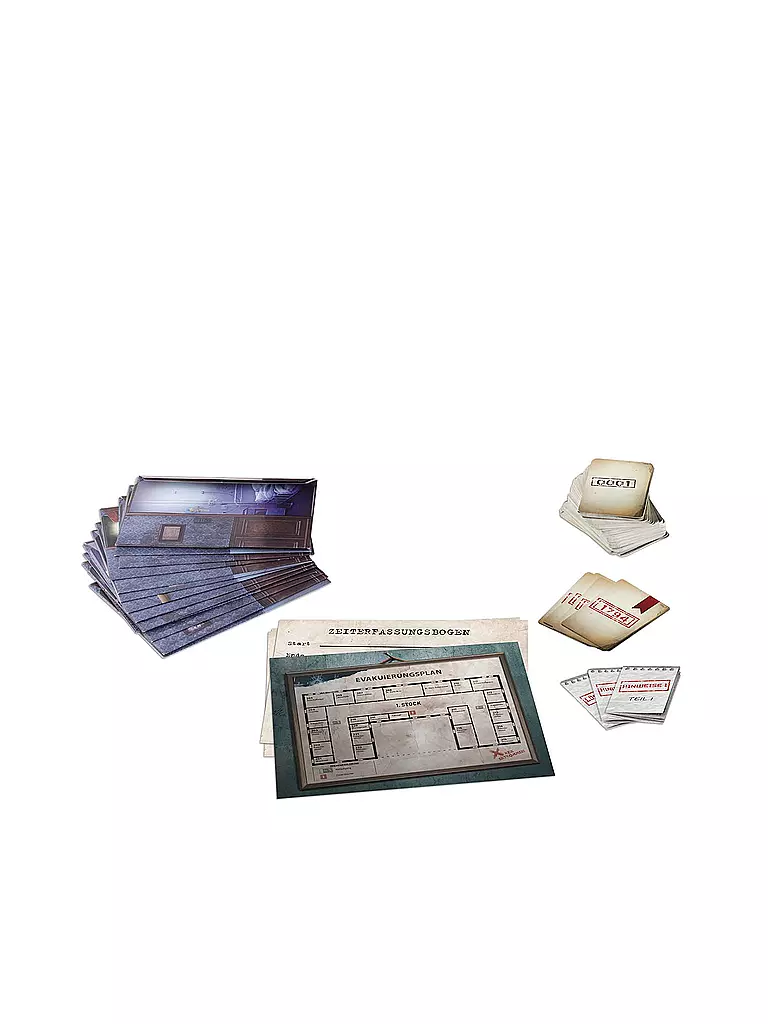 HUCH | Brettspiel - Psychiatrie des Schreckens Teil 1 | keine Farbe