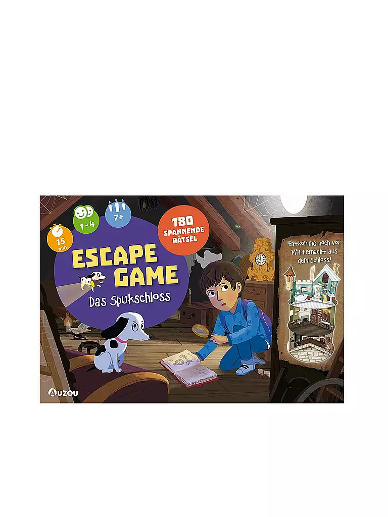 HUCH | Brettspiel Escape Game - Das Spukschloss | keine Farbe