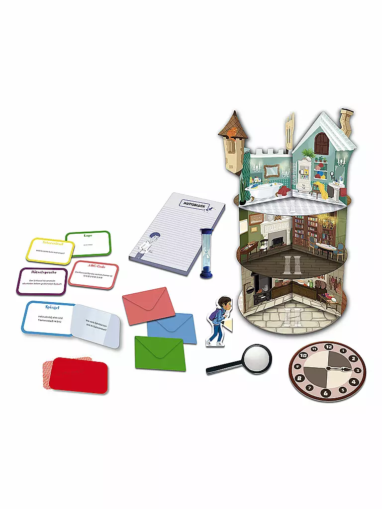 HUCH | Brettspiel Escape Game - Das Spukschloss | keine Farbe