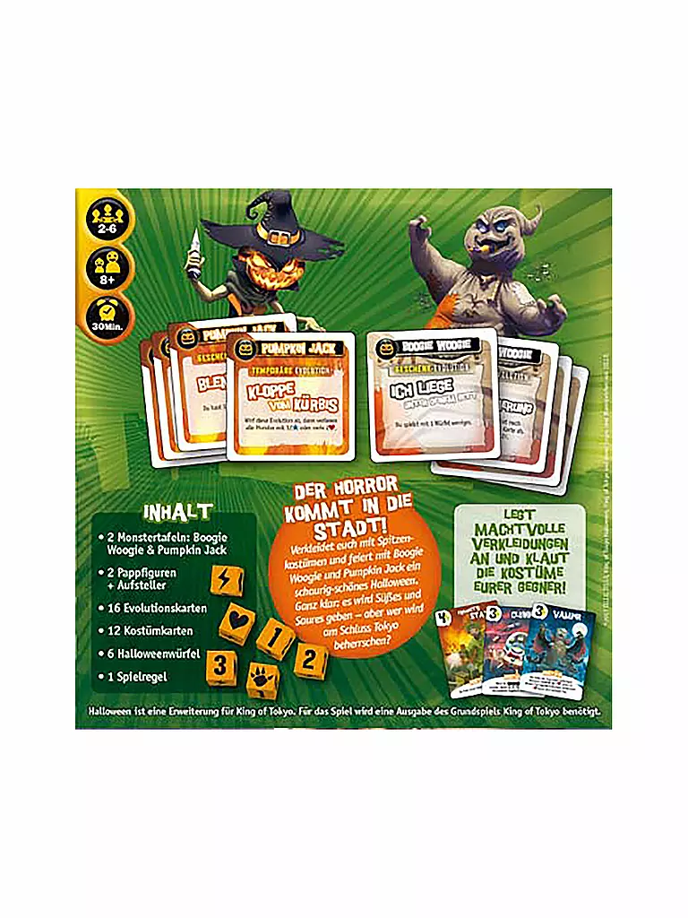 HUCH | King of Tokyo - Halloween | keine Farbe