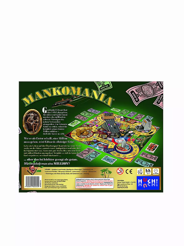 HUCH | Mankomania | keine Farbe