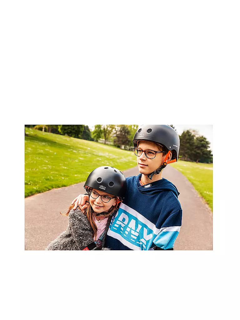 HUDORA | Skaterhelm Anthrazit Gr. 51-55 | grau
