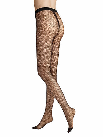 HUDSON | Modestrumpfhose FANCY NET 20 DEN black