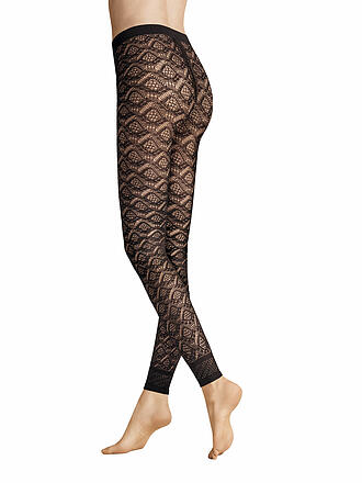 HUDSON | Leggins GRAPHIC CROCHET 40DEN black