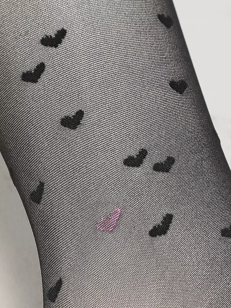 HUDSON | Modestrumpfhose LOVE  | schwarz