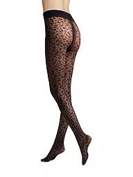 HUDSON | Modestrumpfhose SPARKLY LEO | schwarz