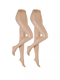 HUDSON | Strumpfhose 2-er Pkg. "Simply20" (Teint) | beige