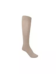 HUDSON | Kniestrümpfe RELAX COTTON marine | beige