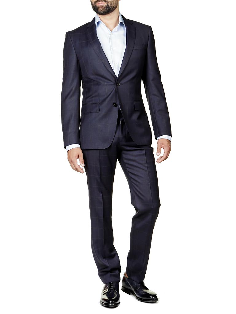 HUGO BOSS Anzug SlimFit "Huge/Genius" blau 46