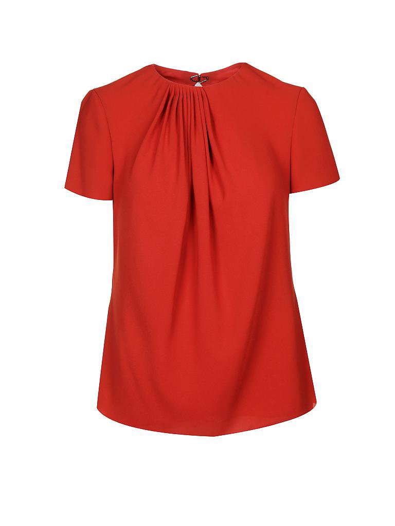 HUGO BOSSDamenT-Shirt Bluse KurzarmRot