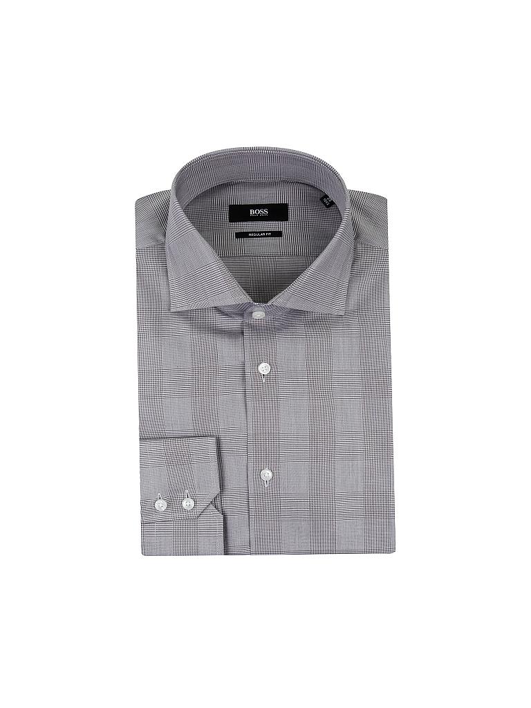 HUGO BOSS | Hemd Regular-Fit "Gerald" | grau