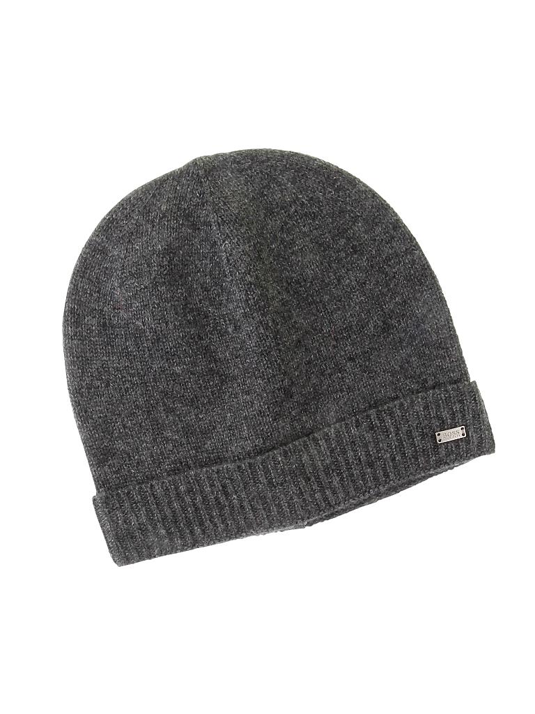 HUGO BOSS | Kaschmir-Mütze "Frolino" | grau