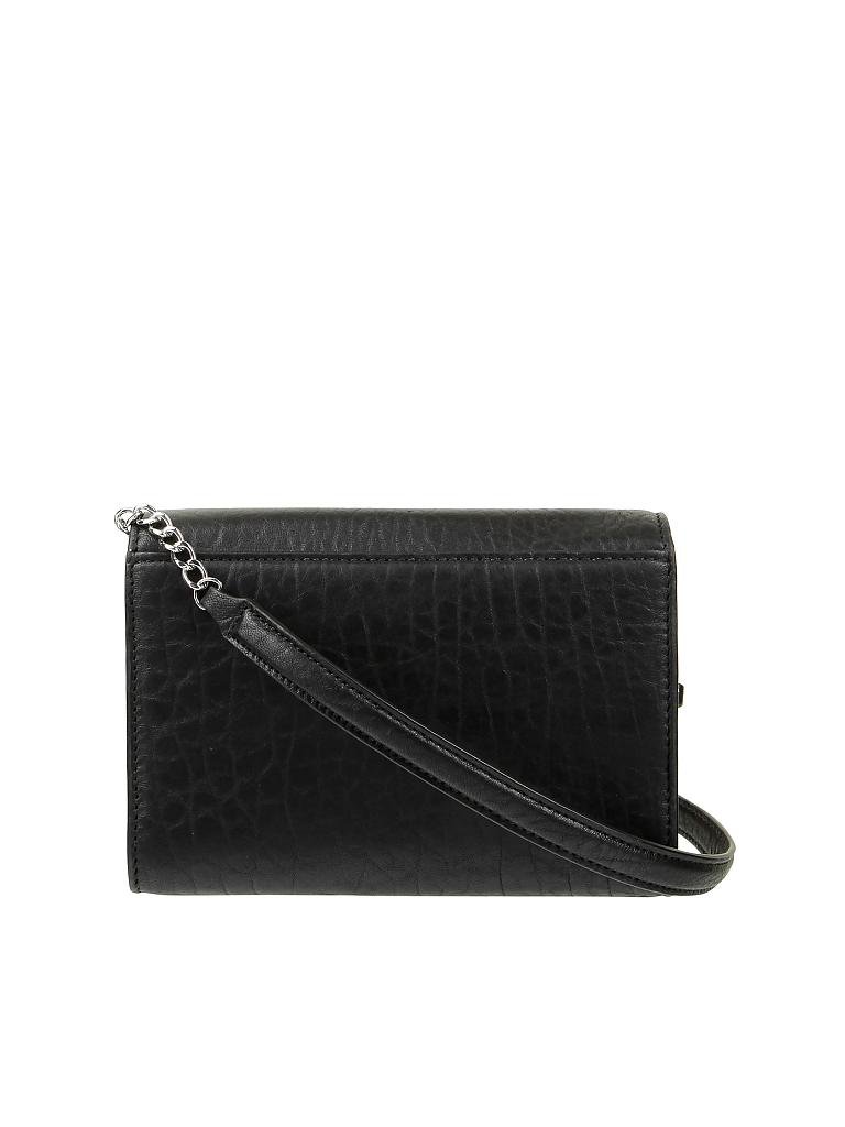 HUGO BOSS | Ledertasche - Schultertasche "Teresa" | schwarz