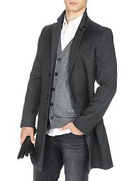 HUGO BOSS | Mantel | schwarz