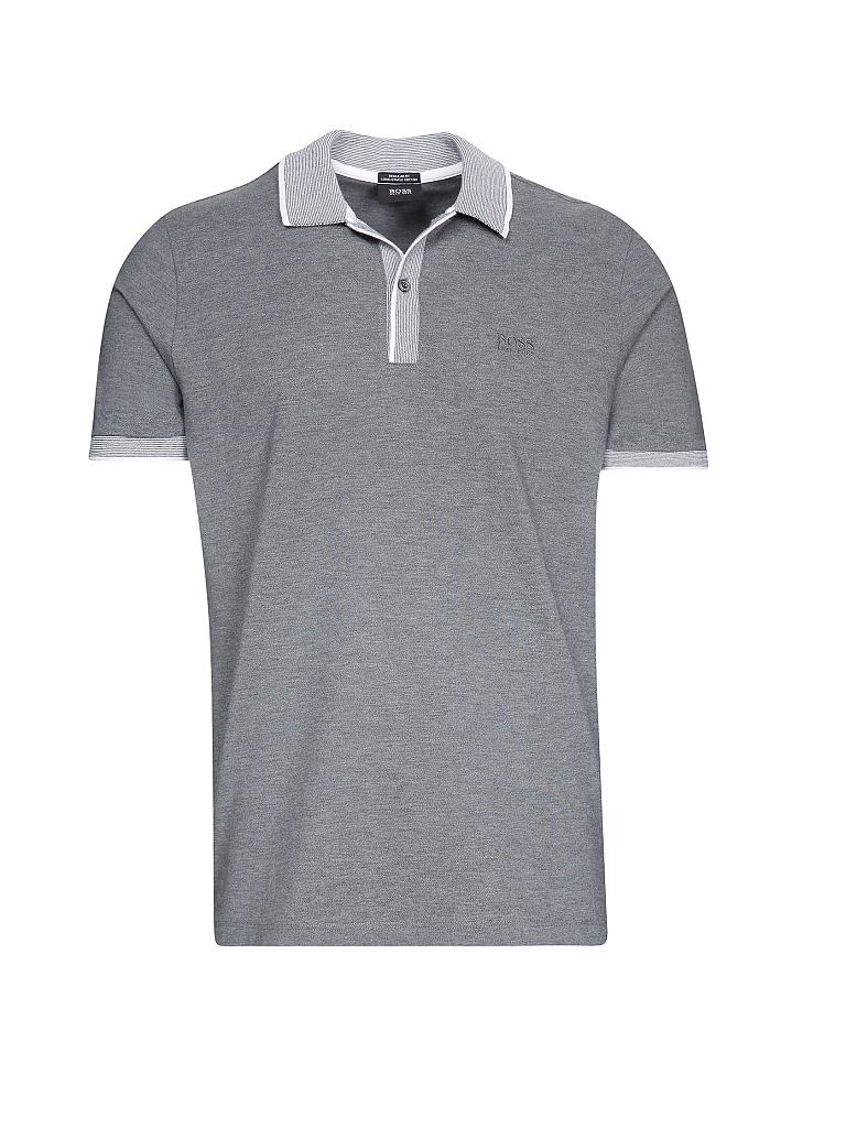 HUGO BOSS | Poloshirt Regular-Fit "Janis 71" | grau