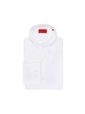 HUGO | Leinenhemd Slim Fit ELVORY 