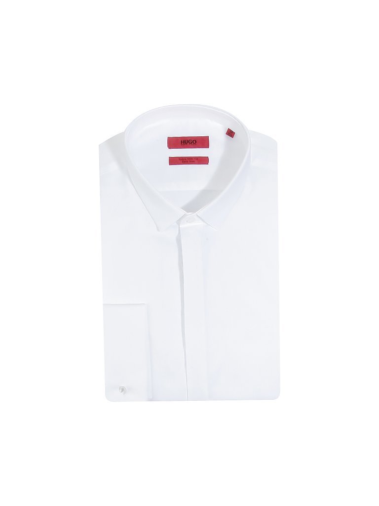 HUGO Hemd Extra-Slim-Fit Ejinar weiß | 44