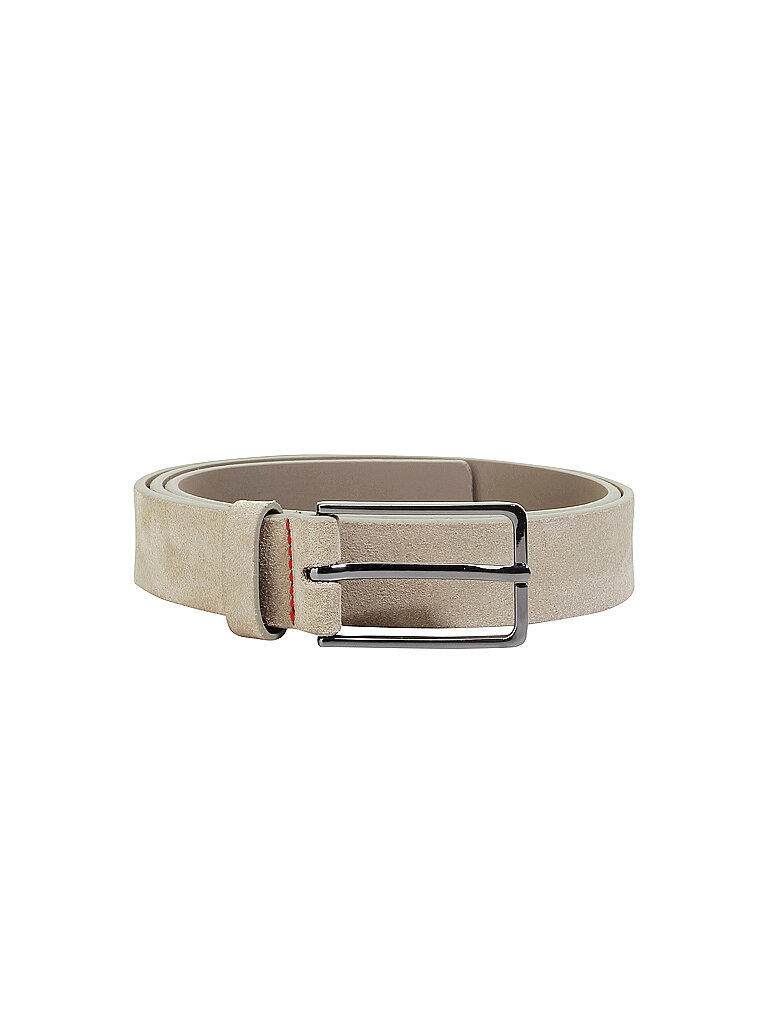 HUGO Ledergürtel beige | 90