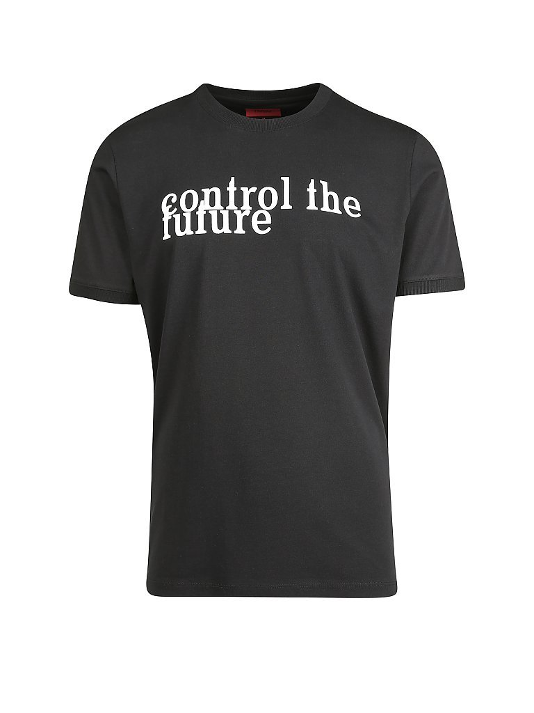 HUGO T Shirt Daktau schwarz | S