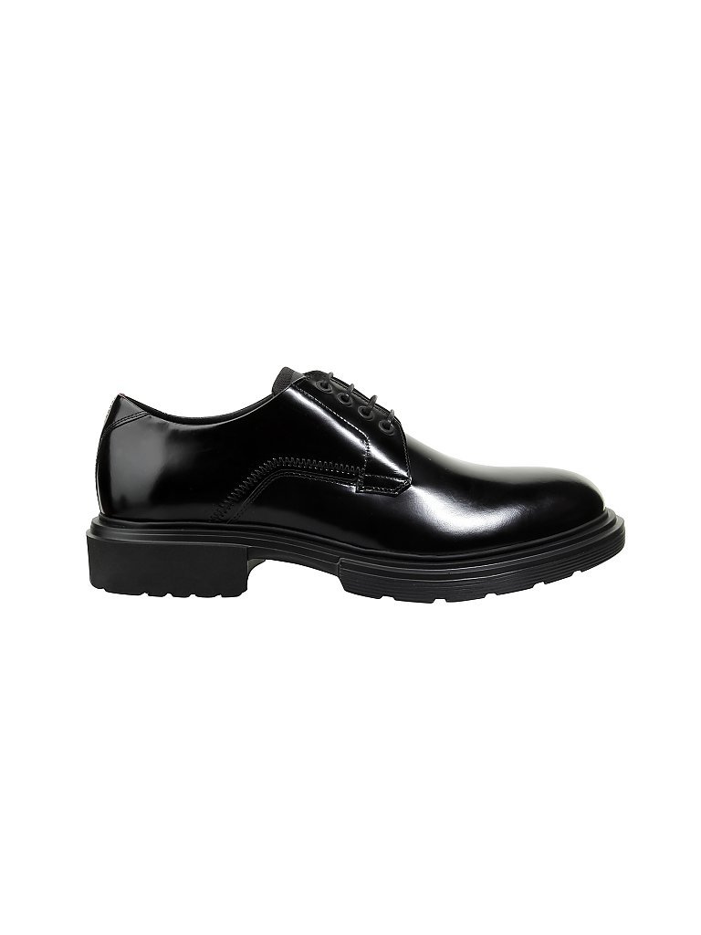 HUGO Schnürer Derby Clean schwarz | 41