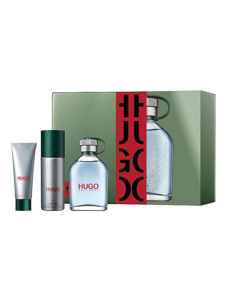 HUGO Geschenkset - Hugo Eau de Toilette Natural Spray 125ml / 150ml / 50ml