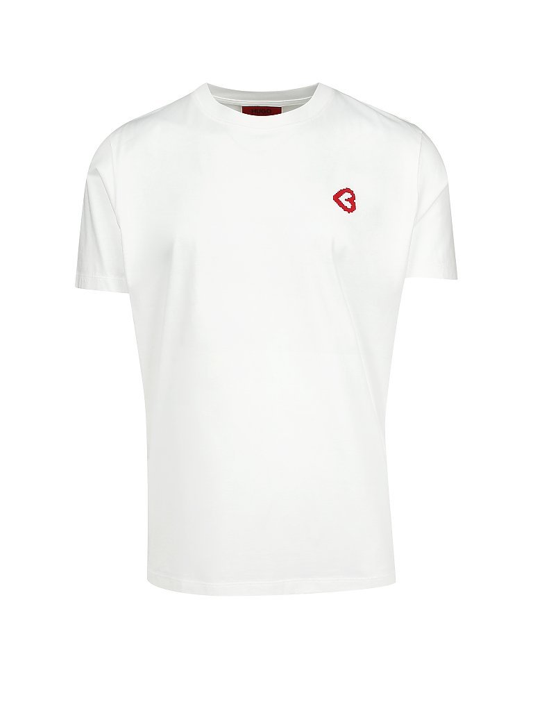 HUGO T-Shirt Dangels weiß | S