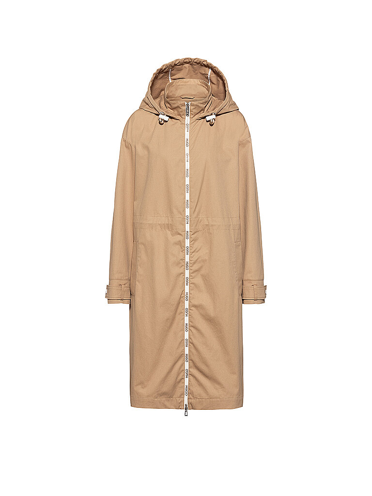 HUGO Parka Relaxed Fit beige | S