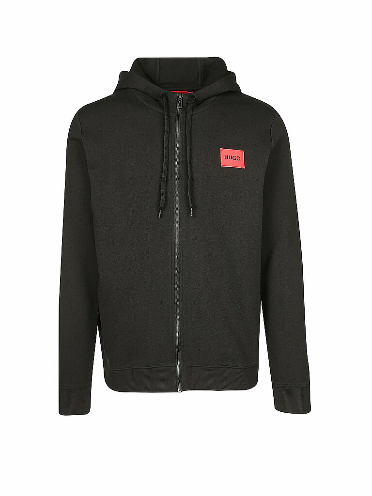 Hugo Schwarz Sweatjacke Regular Fit Daple212 | Klein