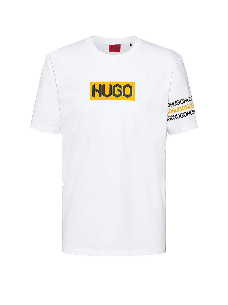HUGO T Shirt Regular Fit  Darke  weiß | S
