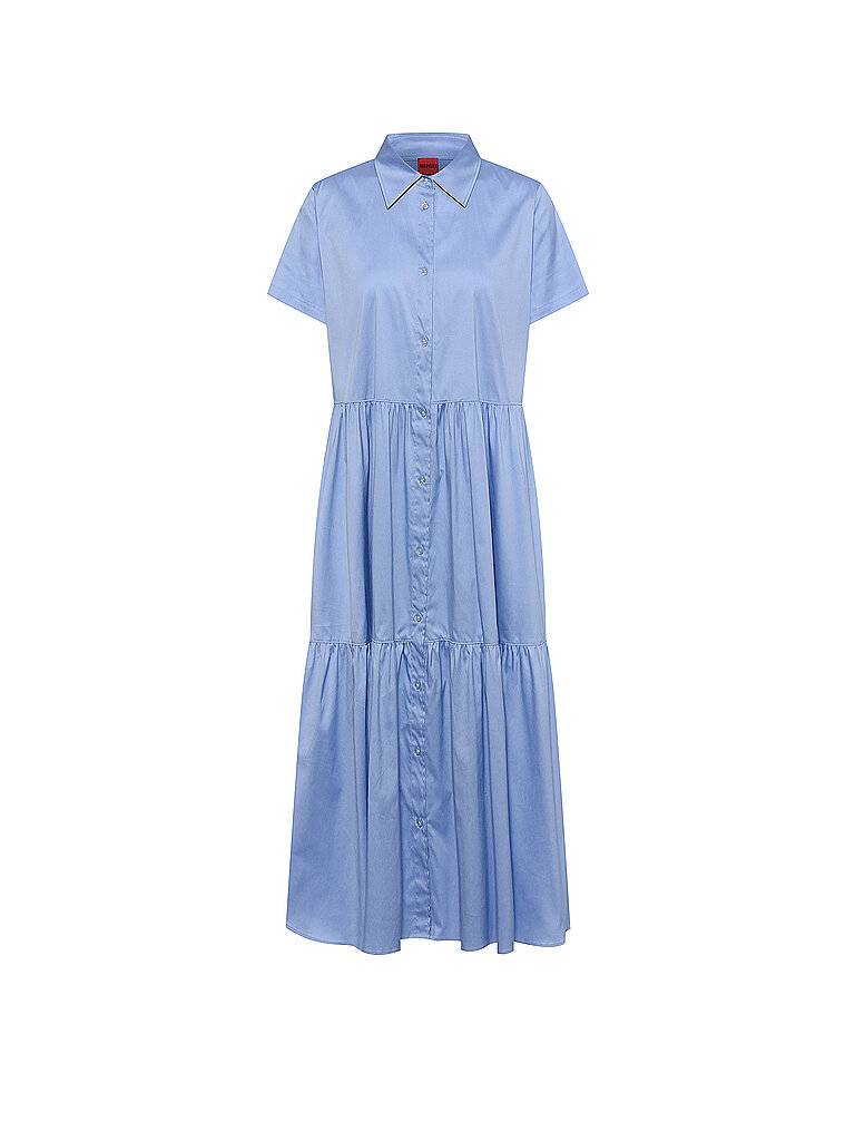 HUGO Hemdblusenkleid Kennish blau | 34