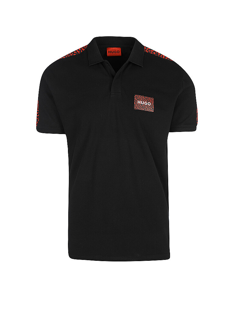HUGO Poloshirt DAPLIN schwarz | S