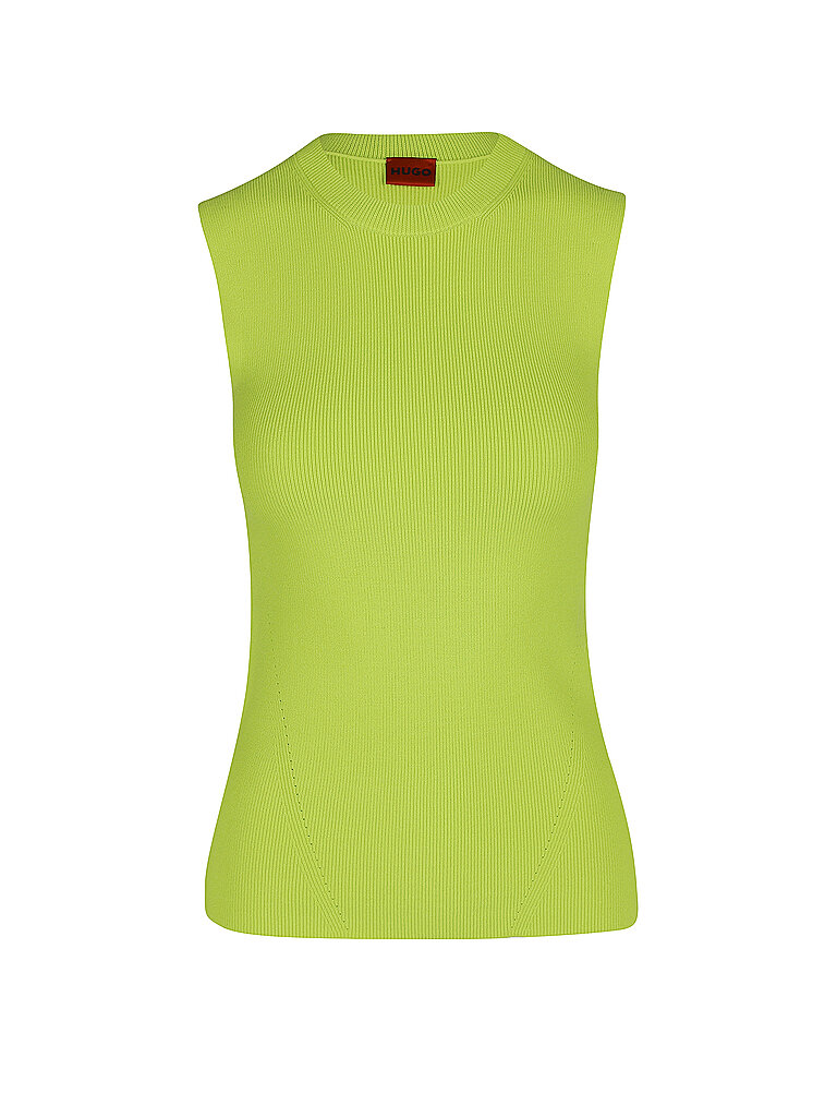 HUGO Stricktop SWOOK gelb | XS