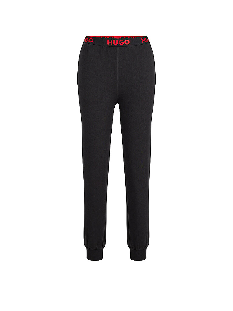 HUGO Loungehose schwarz | XS