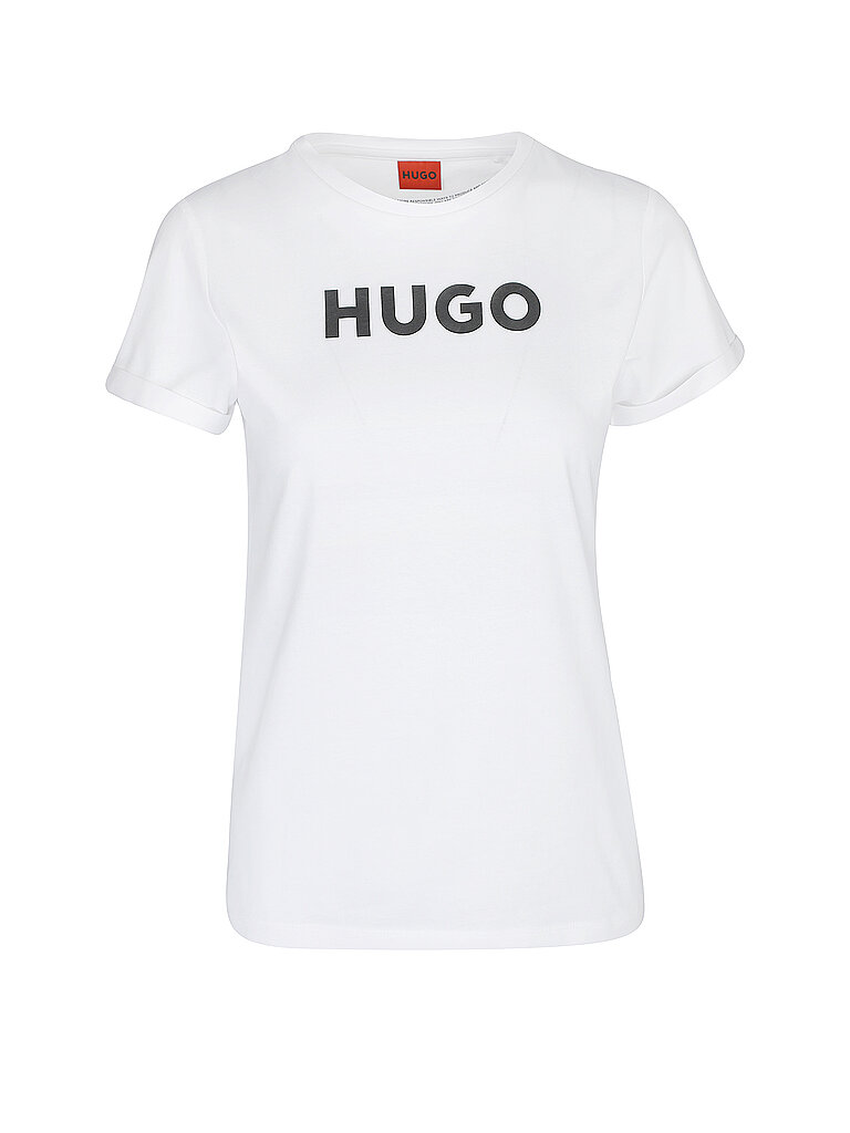 hugo t-shirt weiss | xs