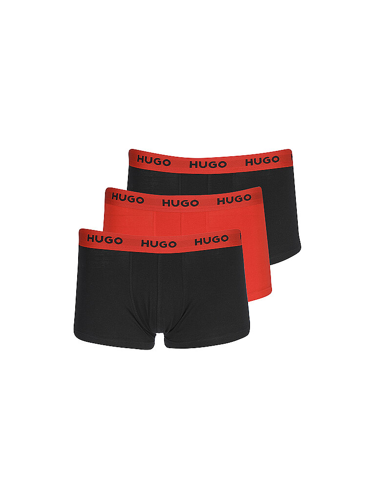 HUGO Pants 3er Pkg schwarz rot – HUGO