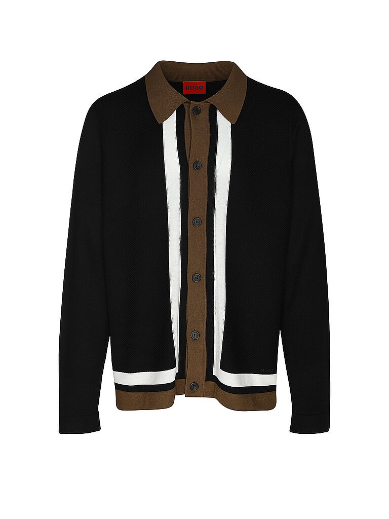 Relaxed Fit Strickjacke mit Woll-Anteil Modell SPLON