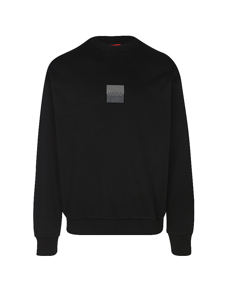 Sweatshirt mit Label-Print Modell Split Hugo