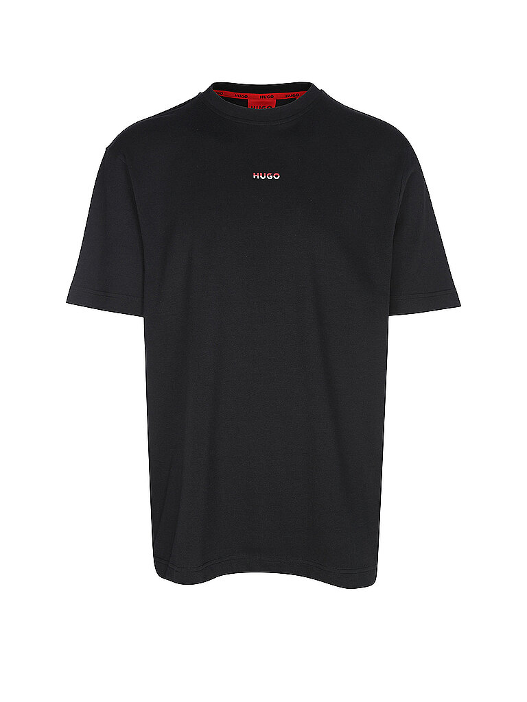 HUGO  Loungewear Shirt SPLIT schwarz | S – HUGO