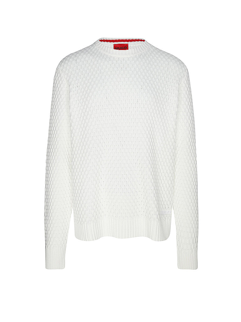 Regular Fit Strickpullover mit 3D-Strukturmuster Modell SYER