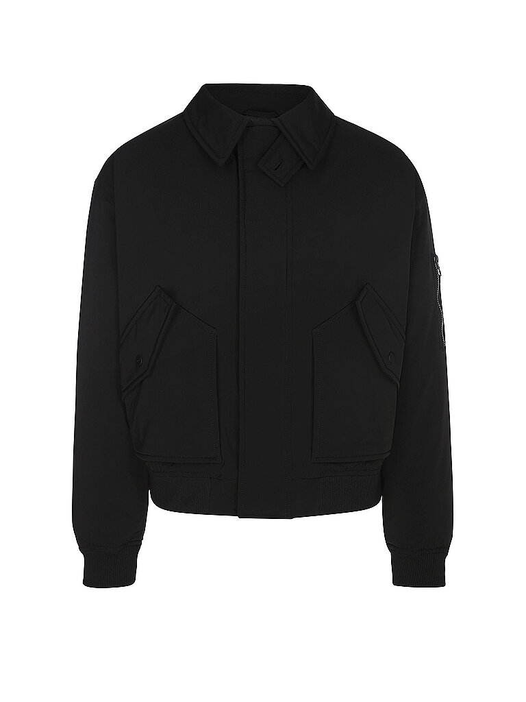 HUGO Blouson BARDO2541 schwarz | M