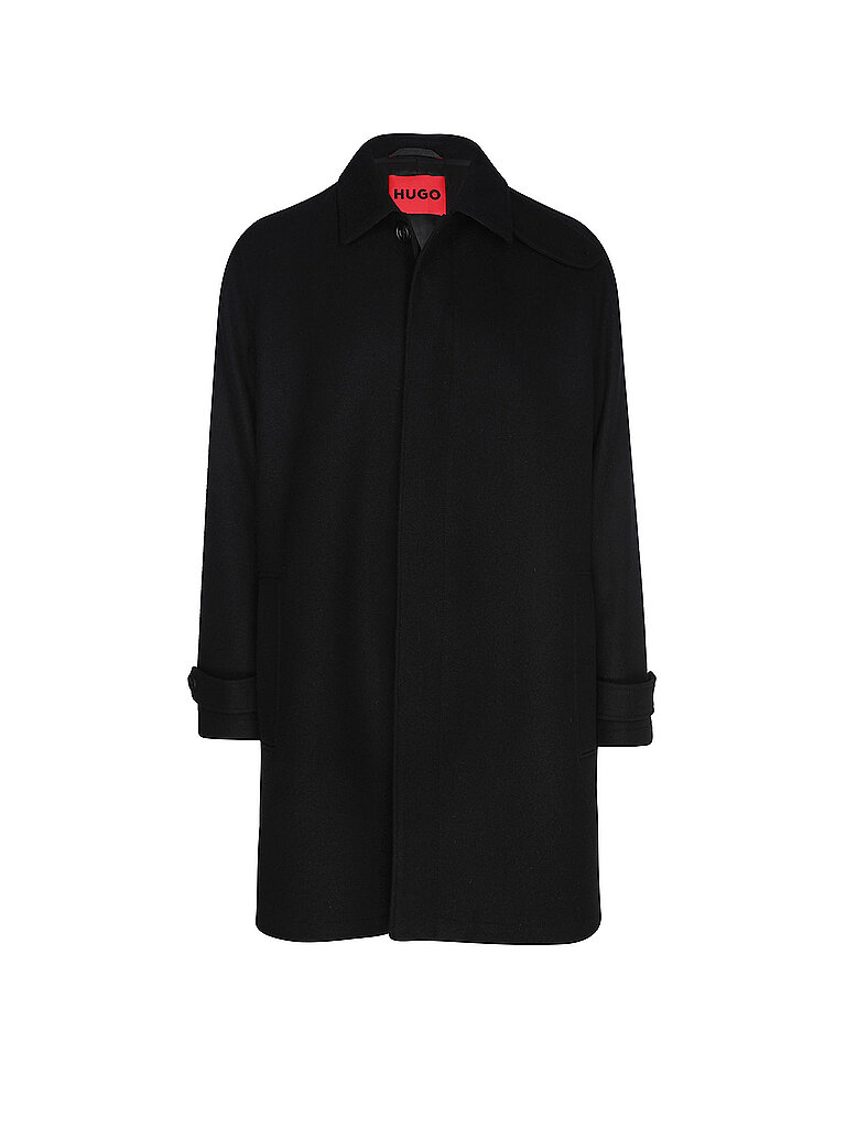 HUGO Wollmantel MAVER schwarz | L