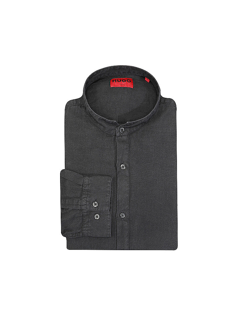 HUGO Leinenhemd Slim Fit ELVORY – HUGO