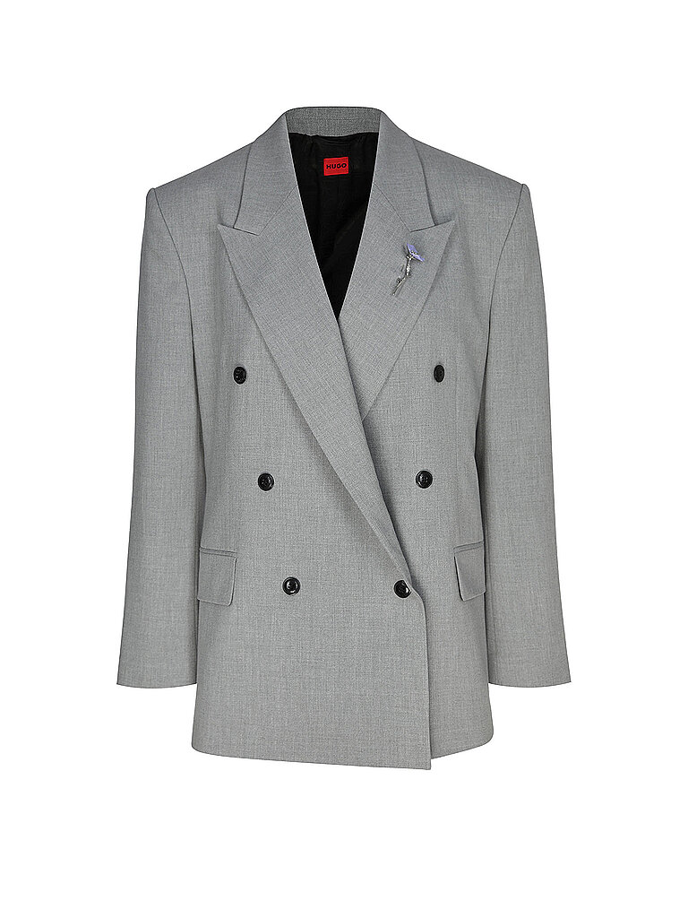 HUGO Blazer ANTEGI hellgrau | 36