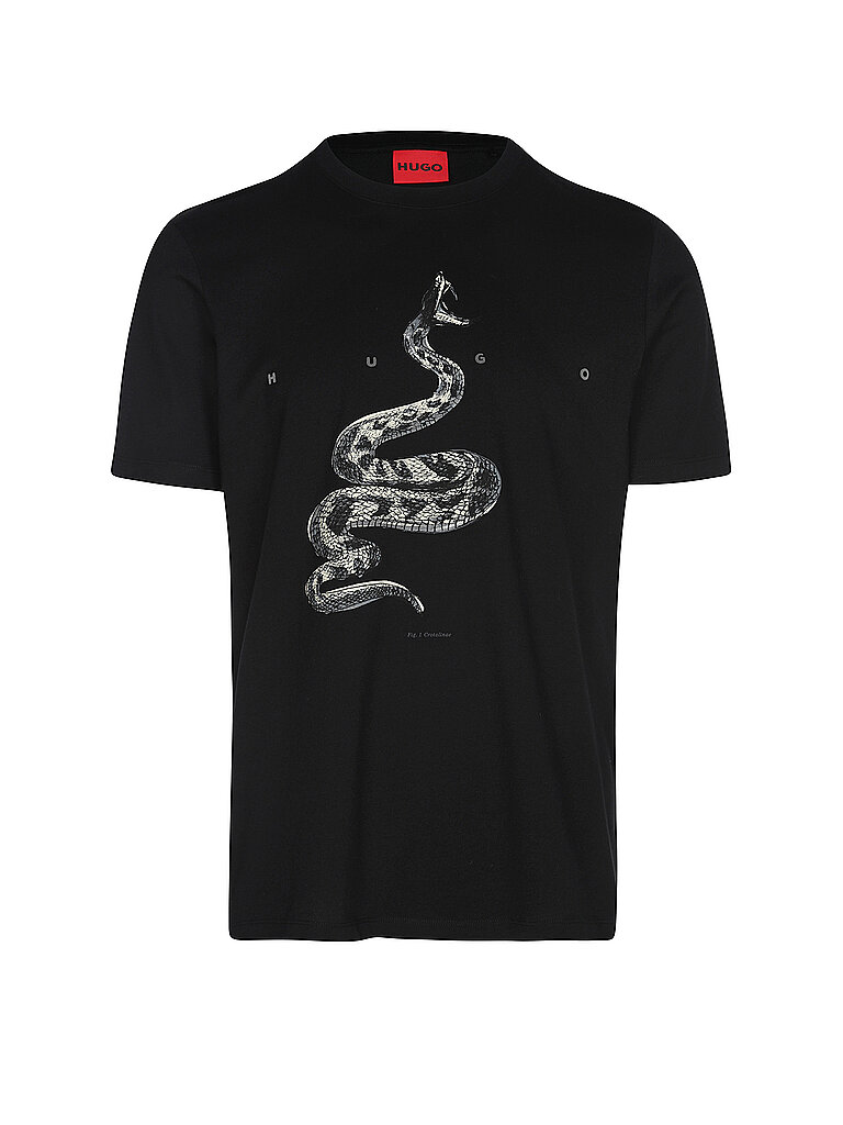 HUGO T-Shirt DISCORB schwarz | L